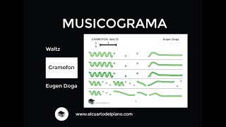 Musicograma  Gramofon Waltz  Eugen Doga  El cuarto del piano [upl. by Le692]