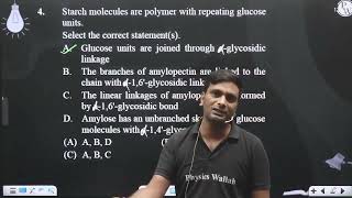 Starch molecules are polymer with repeating glucose units Select the correct statements Aampn [upl. by Egroej129]