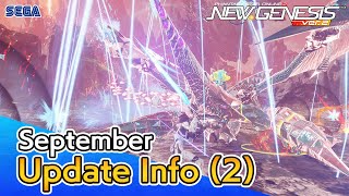 PSO2 NEW GENESIS September 2023 Update Information 2 [upl. by Niki]