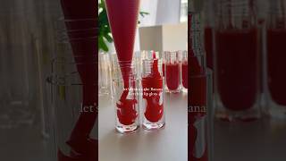 Banana Ketchup Lip Gloss restock lipgloss smallbusinessideas smallbusiness diy packingorders [upl. by Anilocin]