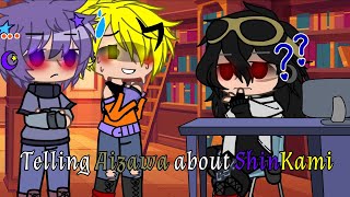 Telling Aizawa about ShinKami  Skit  Mha  Gacha  ShinKami  Mha Ship Month Challenge [upl. by Atoked]