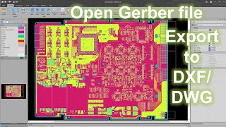 Top Software Open Gerber Files and Convert to DXF DWF PDF gbw zip tgz [upl. by Kore]