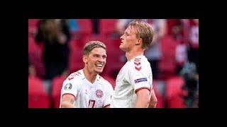 Dolberg Goal vs Republic Czech  Euro 202003072021 [upl. by Haugen]