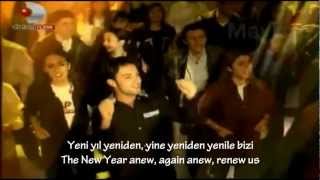 TARKAN quotYeni Yılquot New Year with subtitles in Turkish and English [upl. by Neall406]