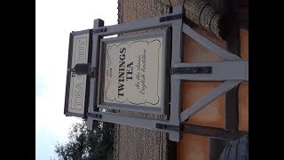 The Tea Caddy Twinings Tea Shop Walkthrough Epcot Disney [upl. by Avigdor]