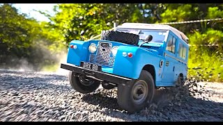 Boom Racing Land Rover® Series II 88 Station Wagon Kit for BRX02 88  cinematic offroad 4x4 toys [upl. by Hillyer]