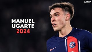 Manuel Ugarte 2024  Amazing Skills Tackles amp Passes  HD [upl. by Arel]