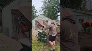 Three barrows no problem strong landscaper builders landscaping [upl. by Hite127]