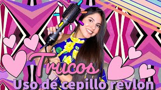 CONSEJOS Y TRUCOS PARA USAR CEPILLO REVLON ONE STEP HAIR DRYER AND VOLUMIZER [upl. by Pero312]