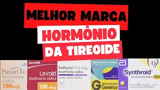 Levotiroxina Puran T4 Levoid Euthyrox Syntroid  Qual é o melhor para tratar o hipotireoidismo [upl. by Milburt]