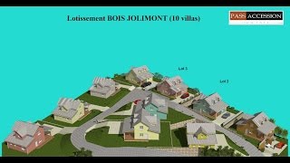 Lotissement BOIS JOLIMONT à Pelletier LAMENTIN [upl. by Lanie]