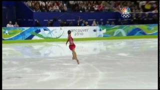 Mao Asada 2010 Olympics Triple Axel Combination Short Program [upl. by Koralie]