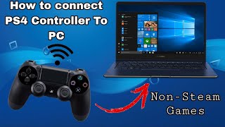 How to Connect PS4 controller to PC [upl. by Ylatan478]