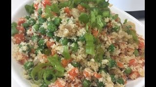 Cauliflower stir fried rice [upl. by Ashwell]