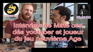 Interview mate ces dés youber et joueur de léquipe suisse 9e Âge [upl. by Anyaj]