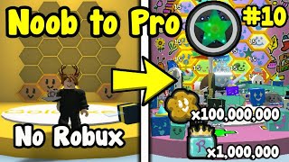 Noob to Pro in Bee Swarm Simulator SUPREME STAR AMULET UNLOCKED Season 1 Episode 10 [upl. by Solraced]