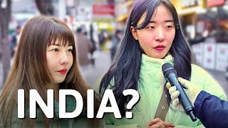 Do Koreans Really Hate Indians  Street Interview [upl. by Ardnwahs36]