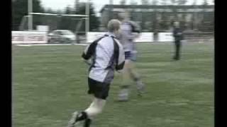 Gaelic Football Passing Drill [upl. by Nalda]