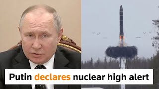 Putin nuclear forces are on high alert [upl. by Bevon]