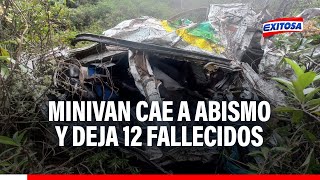 🔴🔵Minivan cae a abismo y deja 12 fallecidos en Puno Niño de 4 años fue el único sobreviviente [upl. by Cho]