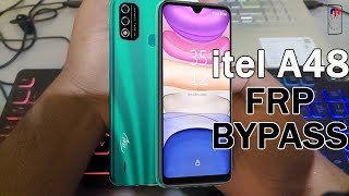 itel  A48 L606 FRP BYPASS EASY [upl. by Okihsoy276]