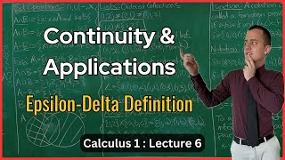 Continuous Functions amp Continuity at a Point  Lecture 6 Calculus 1 [upl. by Ofella]