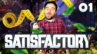 SATISFACTORY  Le guide de la Satisfaction  LETS PLAY FR 01 [upl. by Valorie]