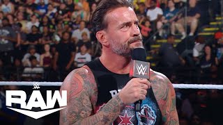 CM Punk Wants Rematch w Drew McIntyre Not Seth Rollins  WWE Raw Highlights 8524  WWE on USA [upl. by Birecree577]