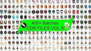 400 Batches CDR Files Free Download VOL 8 [upl. by Giah901]