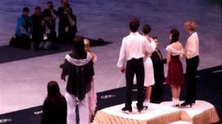 Part 2 Vancouver 2010 Olympic Ice Dance Medal Ceremony [upl. by Narret]