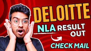 Deloitte Result Out  NLA  How to Check  Deloitte Recruitment  Onboarding Process  Offer Letter [upl. by Jehias]