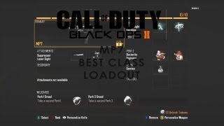 Black Ops 2 MP7 Best Class Setup  Best Attachments and Perks [upl. by Jeffcott]