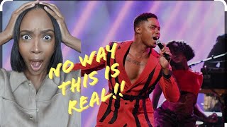 NO WAY  AVERY WILSON SINGING quotCAN WE TALKquot REACTION [upl. by Ainecey]