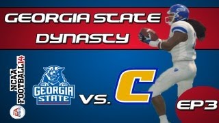 NCAA Football 14 Dynasty Mode Georgia State  GameWinner Y1W2 EP3 [upl. by Saphra]