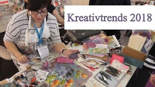 Ein Besuch der Creativeworld 2018  Fachmesse für Hobby und Basteln in Frankfurt [upl. by Samford]