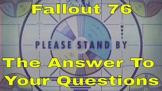 Fallout 76 PVP Videos  The Answer To All Your Questions [upl. by Ybab]