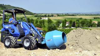 Cemente Mixer attachment for MultiOne mini loaders [upl. by Kristof]