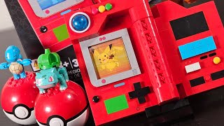 Catching Pokémon with the MEGA Kanto Region Pokédex megabloks megaconstrux megapokemon [upl. by Inaboy]