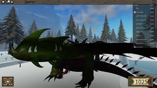 Singetail gameplay  Berks Dragons PC  Roblox  HTTYD [upl. by Lethia]