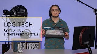 Logitech G915 TKL Lightspeed Tactile – unboxing  pierwsze wrażenia – RTV EURO AGD [upl. by Seedman]