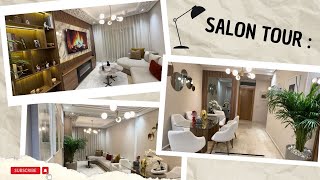 Salon tour  جولة فالصالون الجديد [upl. by Neeneg]