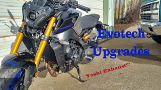 2022 MT09SP Evotech Upgrades [upl. by Josler]