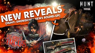 NEW REPEATING crossbow SAWBLADE launcher  more HUNT Showdown News Roundup [upl. by Kreis]