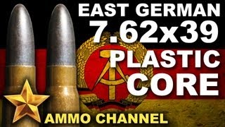 AMMOTEST 762x39 East German Nylon Core [upl. by Eula]