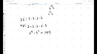 GCF amp LCM  Math 10C [upl. by Pellegrini]