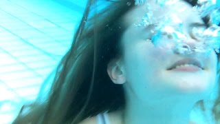 Oddly Satisfying amp Relaxing Underwater Bubble Blowing and Diving [upl. by Sivart]