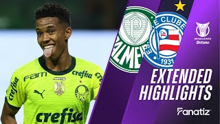 Palmeiras vs Bahia 20  Game Highlights  Brasileirao2024 [upl. by Bjork753]