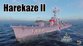 World of Warships Harekaze II First Impressions [upl. by Ennaeerb]