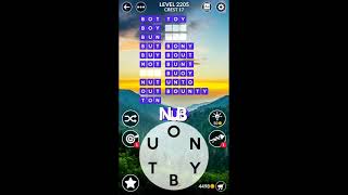 Wordscapes Uncrossed Level 2204  2211  Answers [upl. by Ynatsed456]