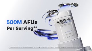 Akkermansia 500 AFU Supplement  Chicory Inulin  Digestive Health  Microbiome  Codeage [upl. by Raimondo754]